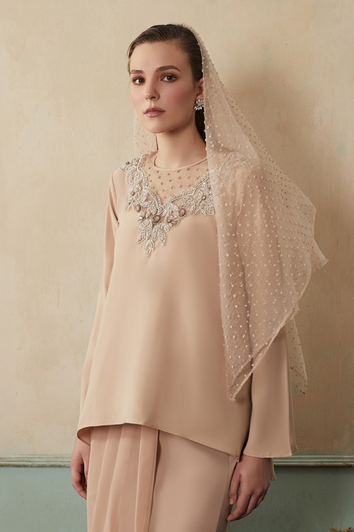 CHERYL VEIL IN BROWN