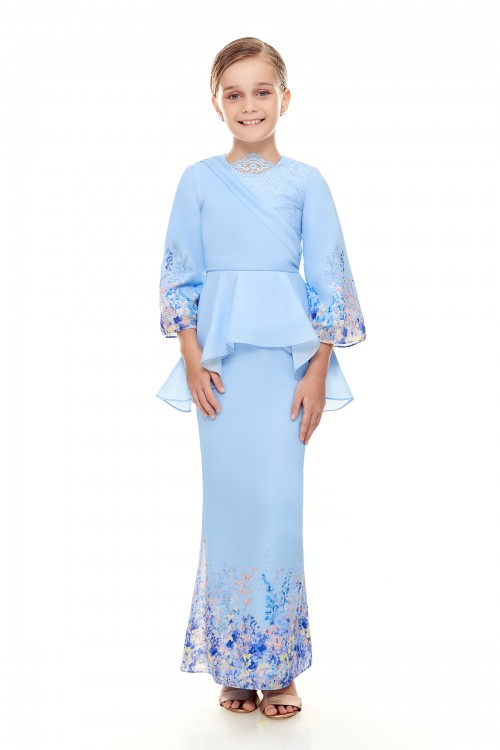 DAREENA KURUNG KIDS IN SKY BLUE