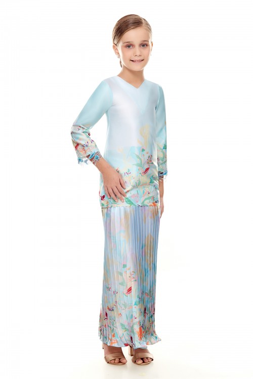MILEYNN KURUNG KIDS IN BABY BLUE