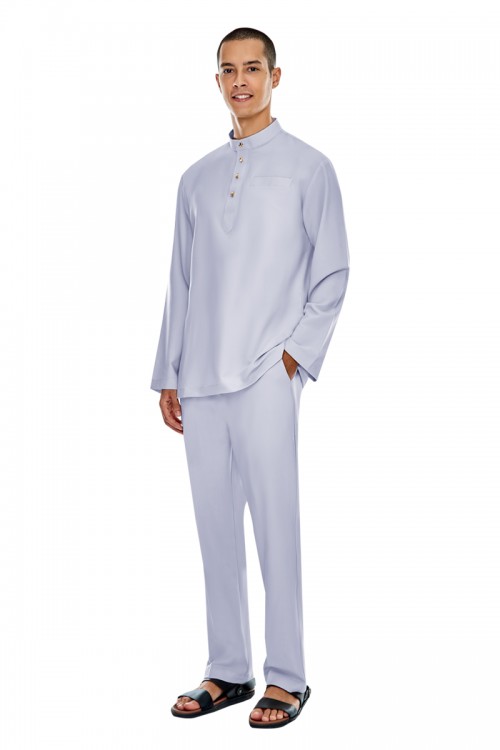 BAJU MELAYU (MATEEN) IN SHARK GREY