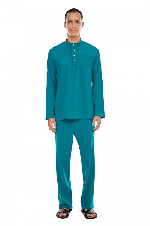 BAJU MELAYU (MATEEN) IN JADE GREEN
