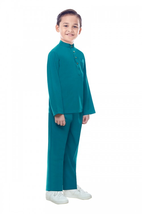 BAJU MELAYU KIDS (MATEEN) IN JADE GREEN