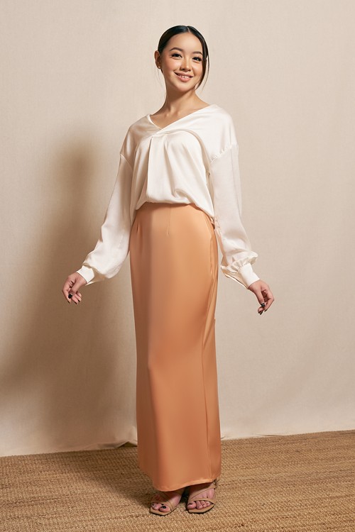 DANICA SKIRT IN PEACH PEARL