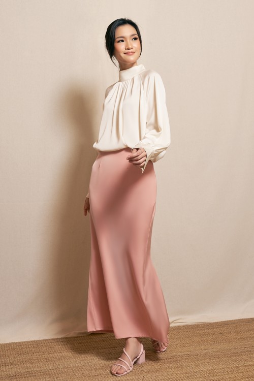 DANICA SKIRT IN MELLOW ROSE