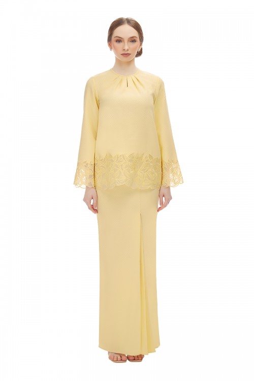 EMERIE MINI KURUNG IN BABY YELLOW