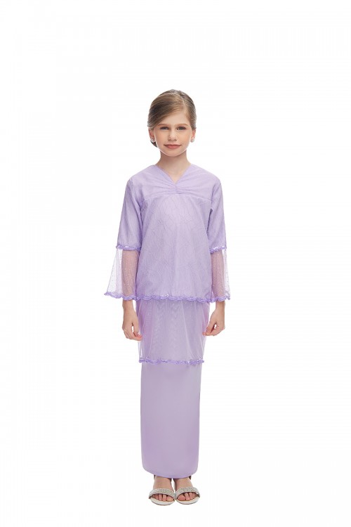 AILISE KURUNG KIDS IN PURPLE