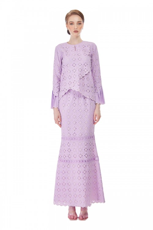 ALAIZA MINI KURUNG IN LIGHT PURPLE