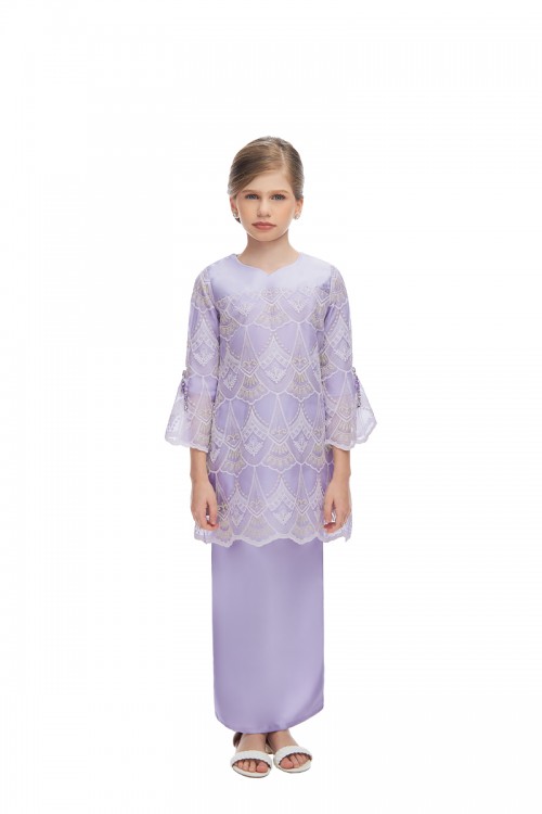 CAROLINE KURUNG KIDS IN LILAC