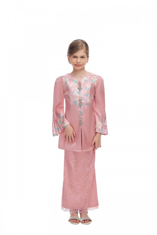 CHLOE KURUNG KIDS IN SALMON