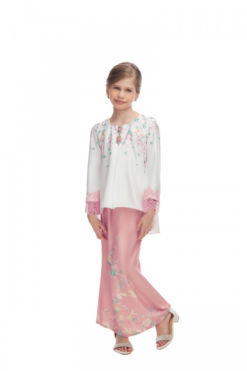 CYLVIA KURUNG KIDS IN SALMON