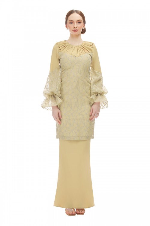 FINOLA KURUNG IN MUSTARD