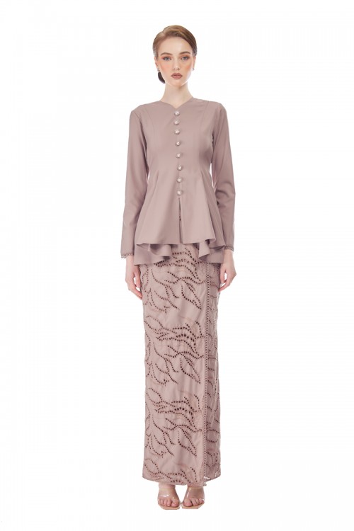 JOLIENA KURUNG IN APRICOT TAN