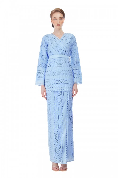 MADONNA MINI KURUNG IN BABY BLUE