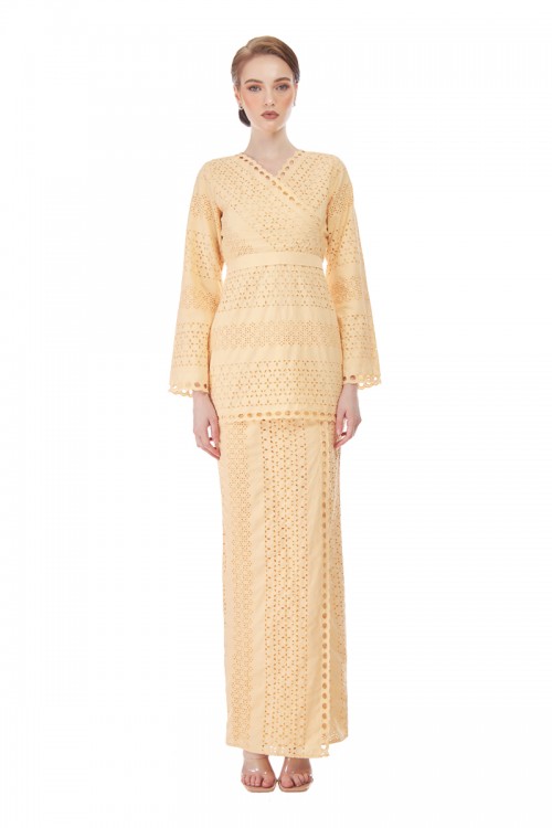 MADONNA MINI KURUNG IN IMPALA YELLOW