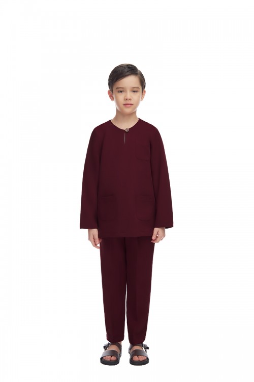 ISAAC TELUK BELANGA KIDS IN MAROON