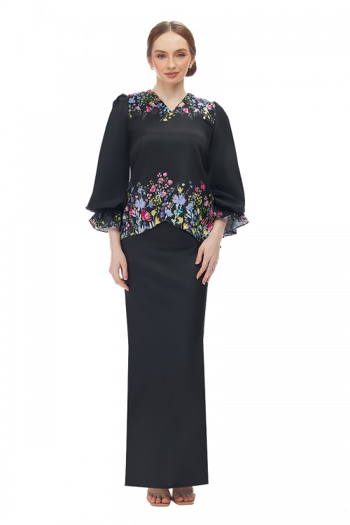 HAILEY MINI KURUNG IN BLACK