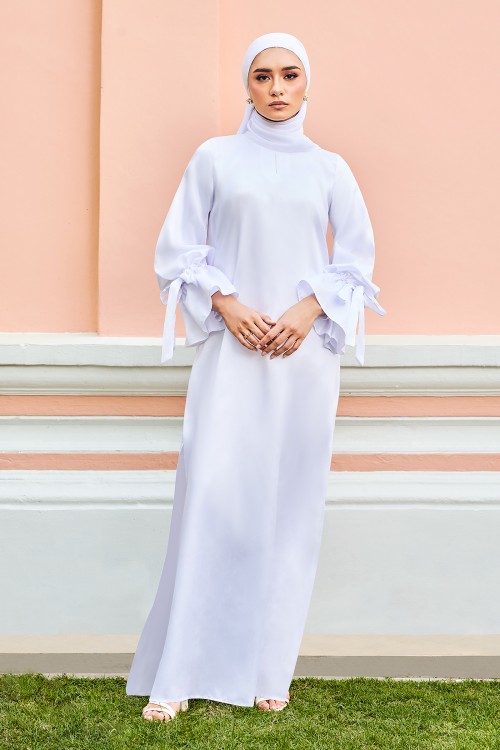 IRDEYNA DRESS IN WHITE