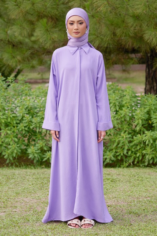 ESTELLE DRESS IN LILAC