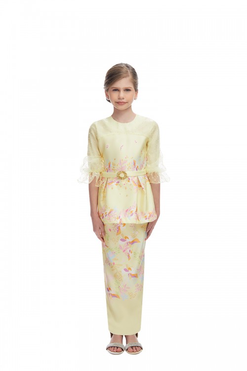MELODY KURUNG KIDS IN YELLOW