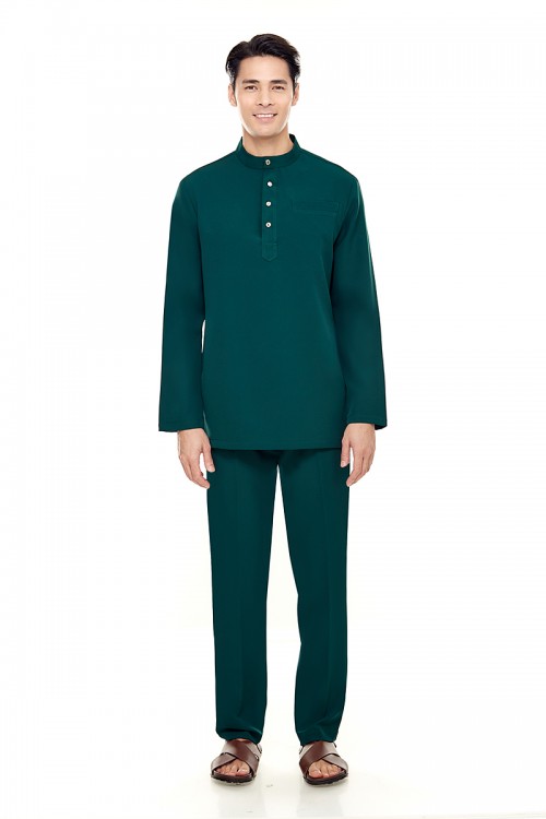 CHARLES CEKAK MUSANG IN EMERALD GREEN