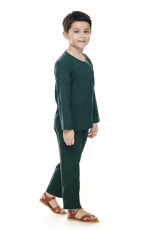 HARRY TELUK BELANGA KIDS IN EMERALD GREEN