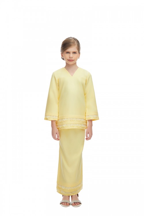 ELAURIS KURUNG KIDS IN YELLOW