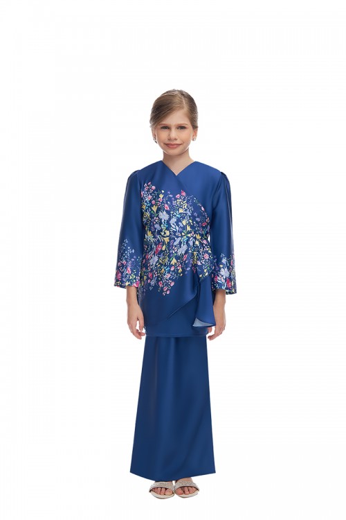 REANNA KURUNG KIDS IN ELECTRIC BLUE