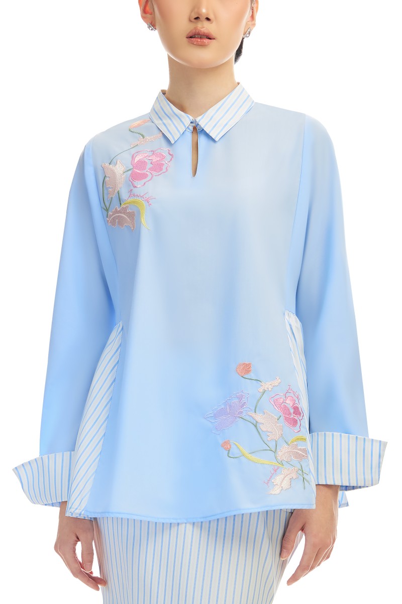 MAYA KURUNG IN SKY BLUE