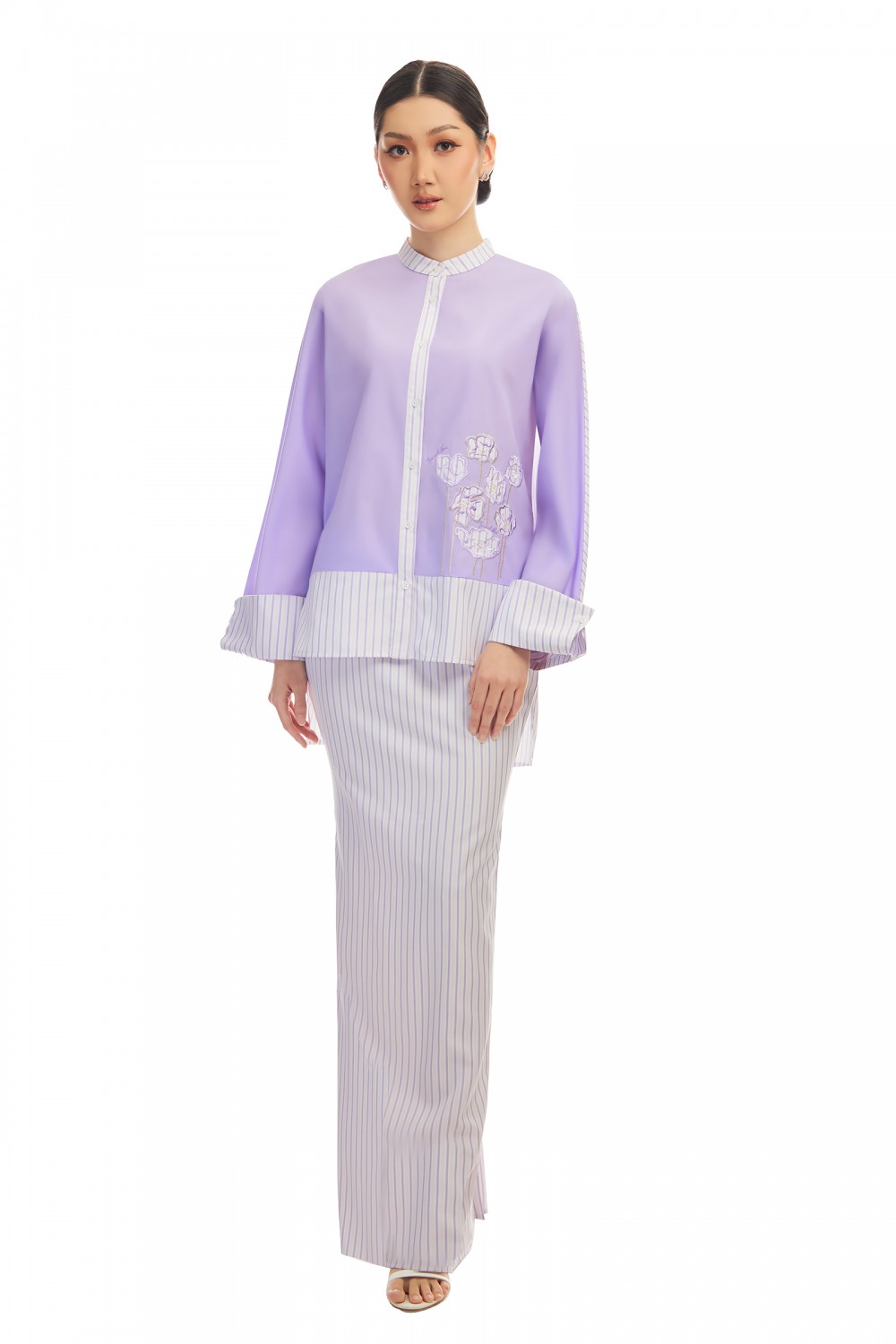 RITA KURUNG IN PASTEL LILAC