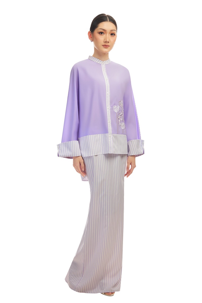 RITA KURUNG IN PASTEL LILAC