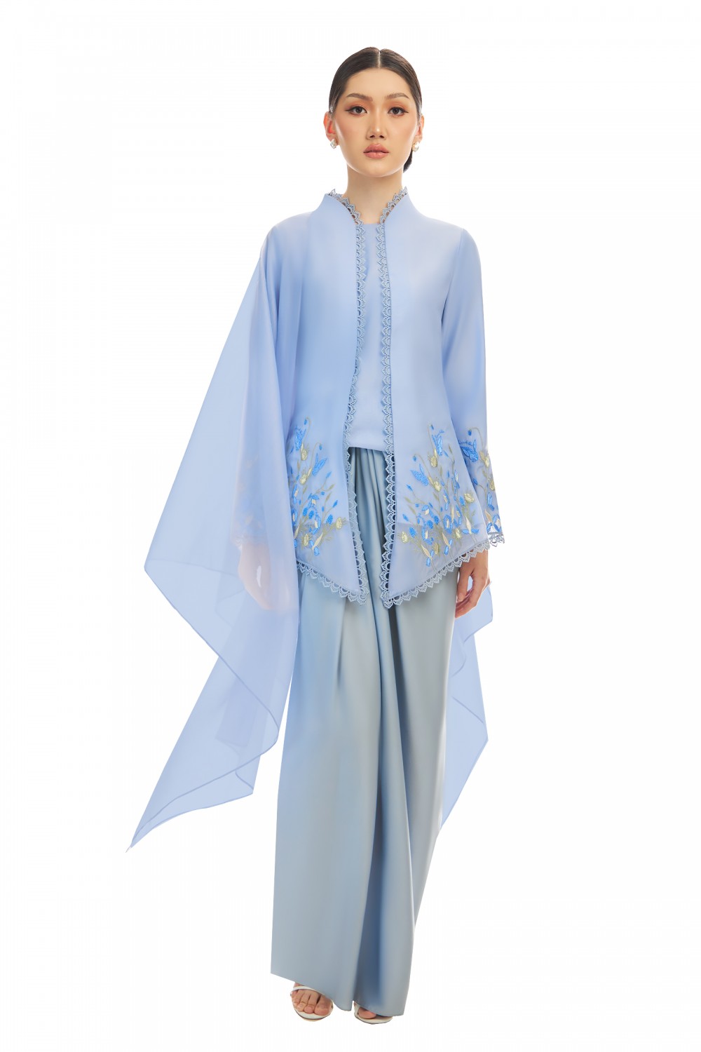 ELVINA KURUNG IN MISTY BLUE