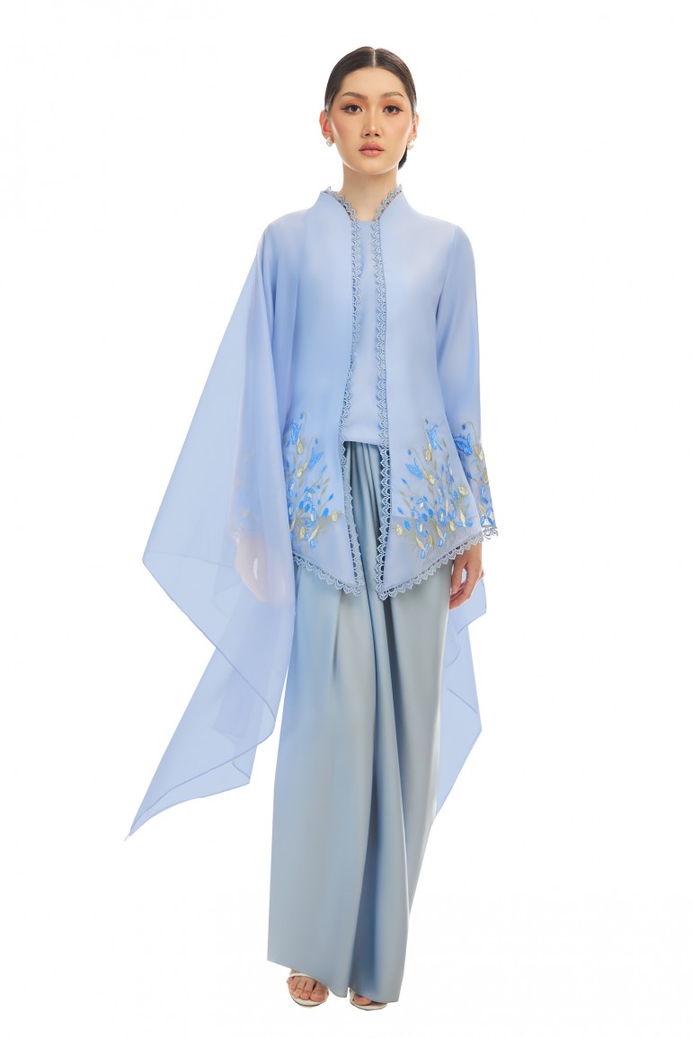 ELVINA KURUNG IN MISTY BLUE