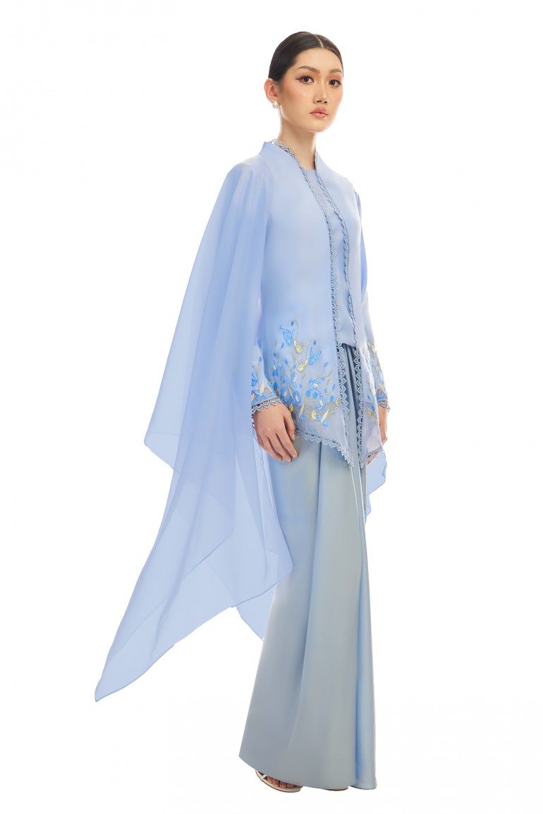 ELVINA KURUNG IN MISTY BLUE