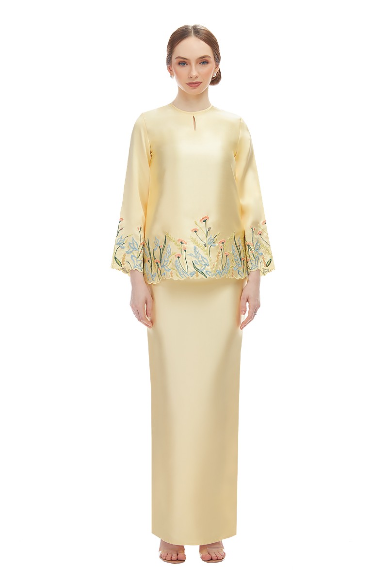 ALIVIA KURUNG IN YELLOW