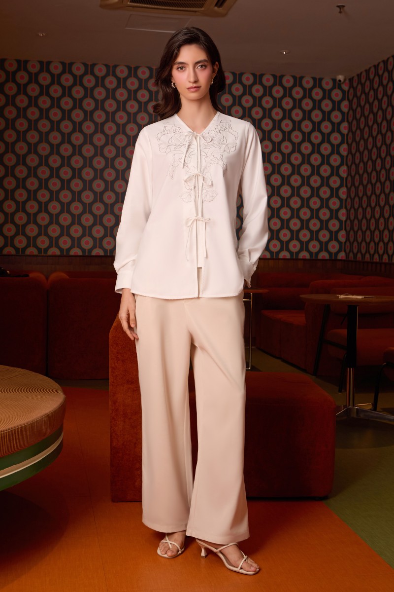 EDITH BLOUSE IN WHITE