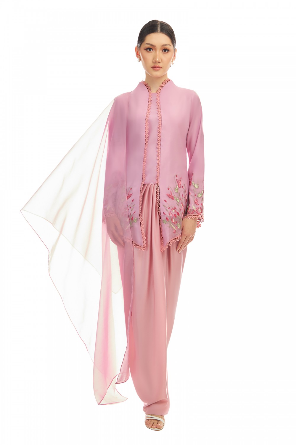ELVINA KURUNG IN BLUSH PINK
