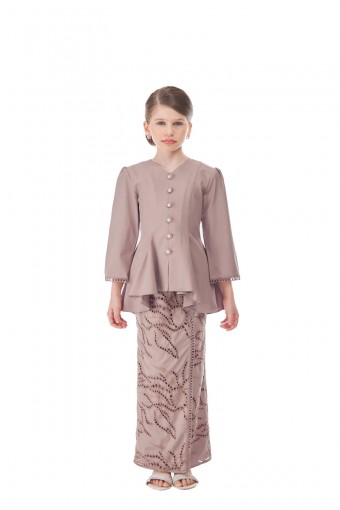 JOLIENA KURUNG KIDS IN APRICOT TAN