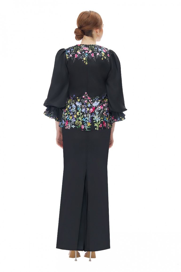 HAILEY MINI KURUNG IN BLACK