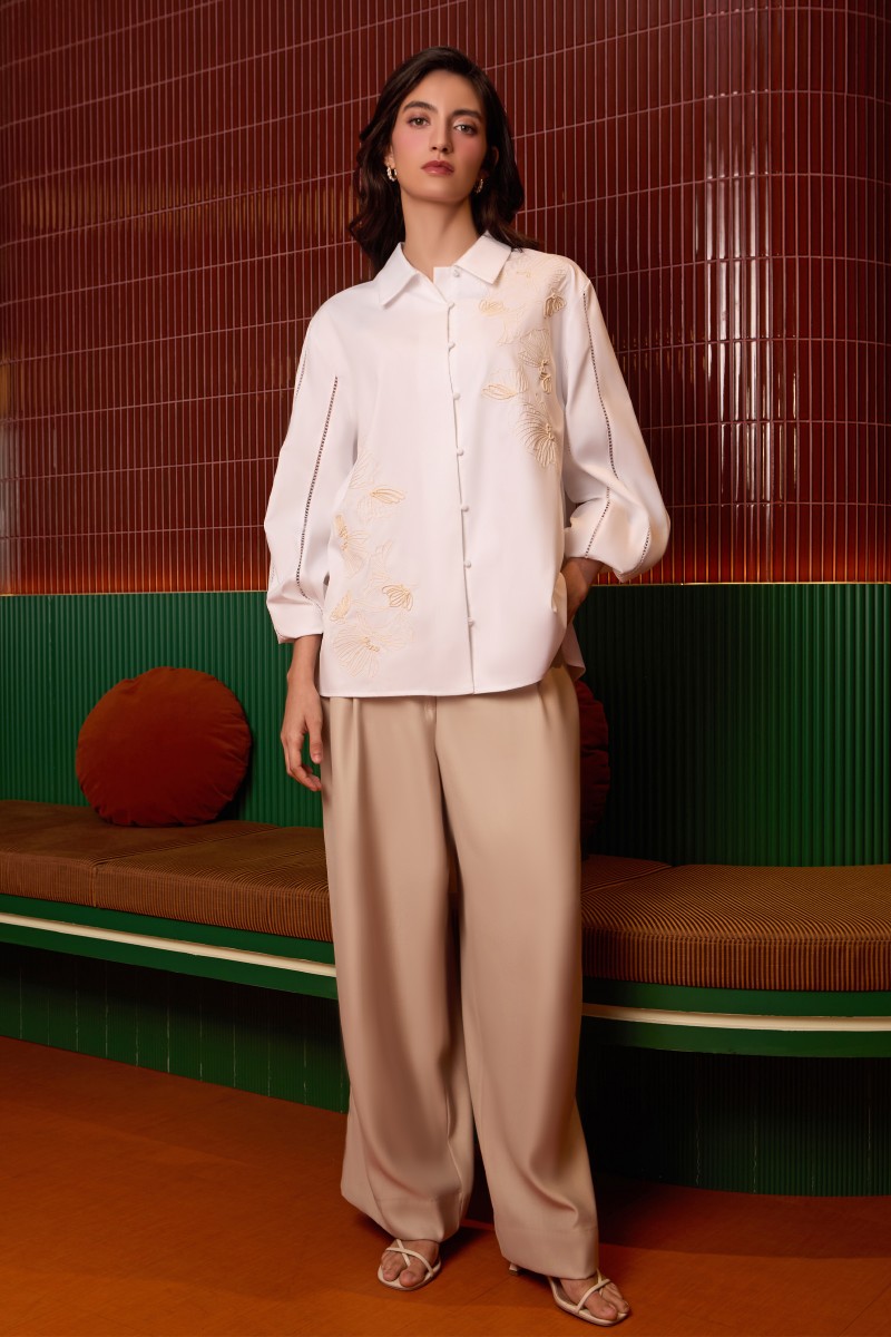 NATALY BLOUSE IN WHITE