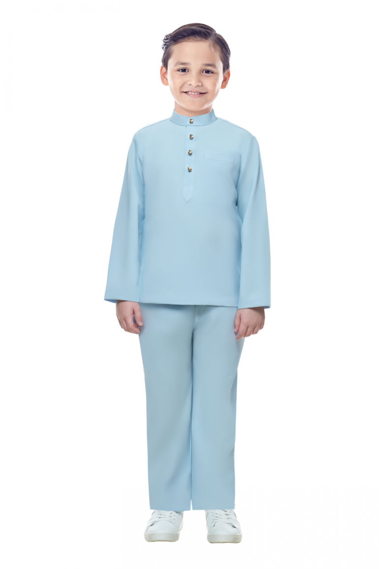 BAJU MELAYU KIDS (MATEEN) IN BLUE