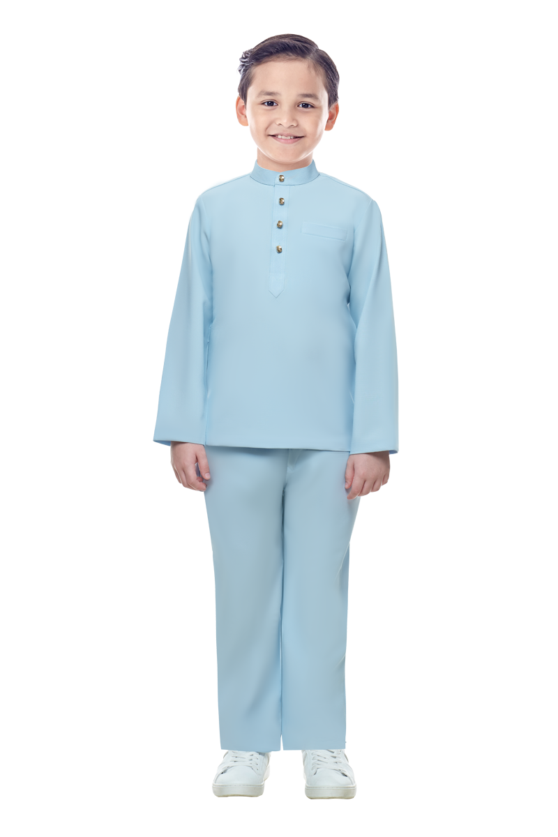 BAJU MELAYU KIDS (MATEEN) IN BLUE