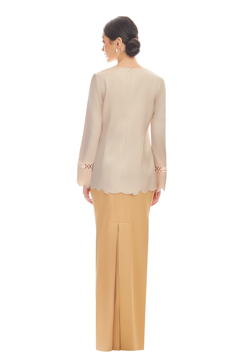HALLIE KURUNG IN NUDE BEIGE