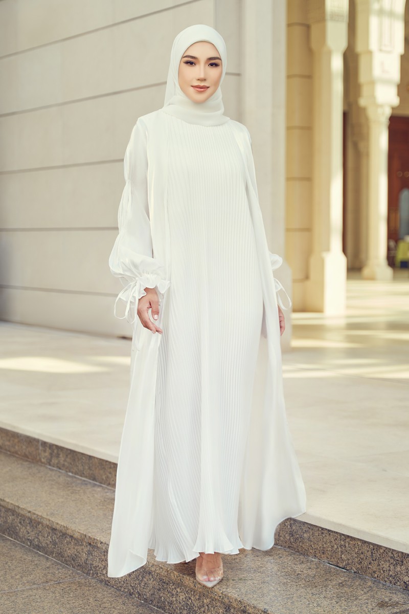 OFEELIA DRESS IN WHITE