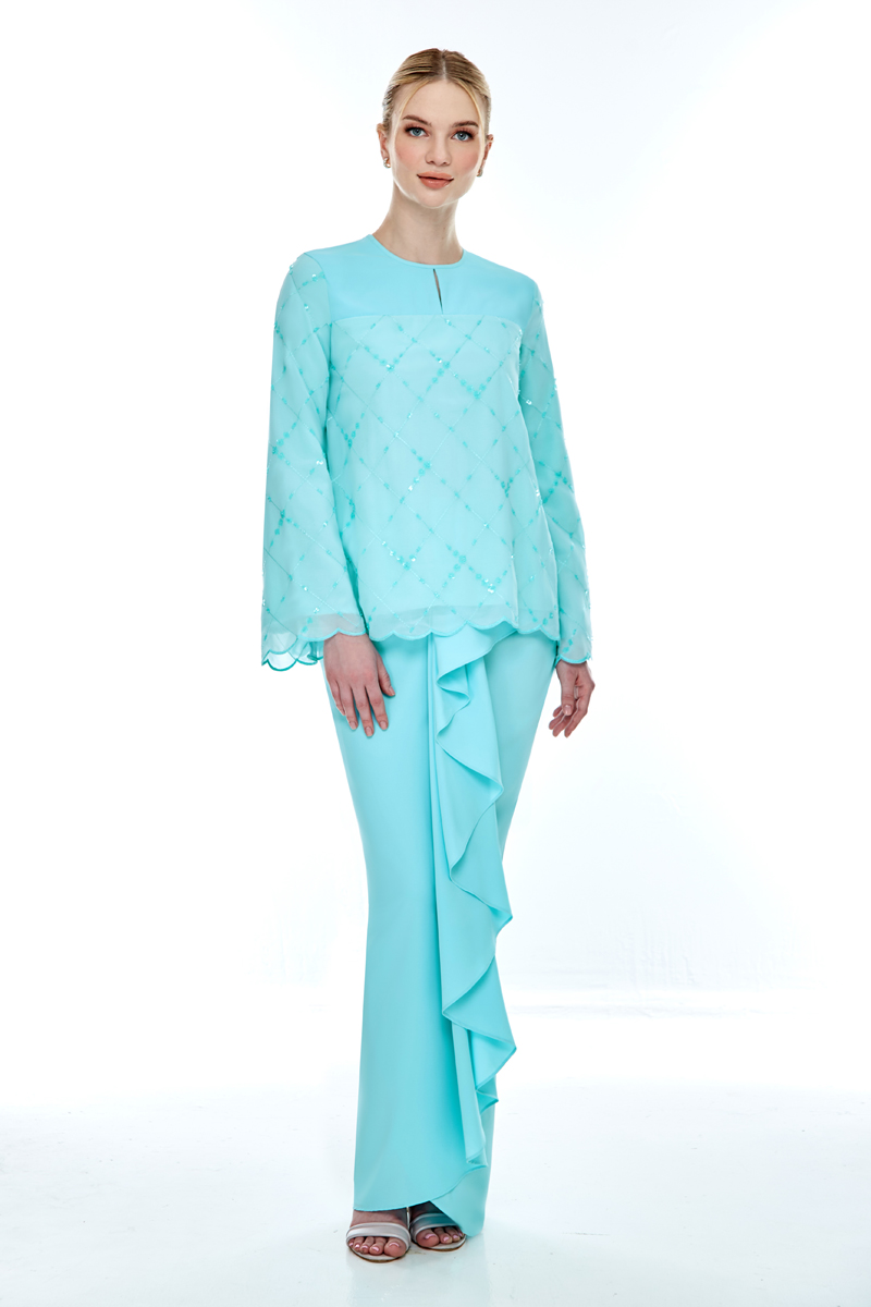 JannahNoe Kurung Modern Wear Scarves Baju Kurung Brides Series